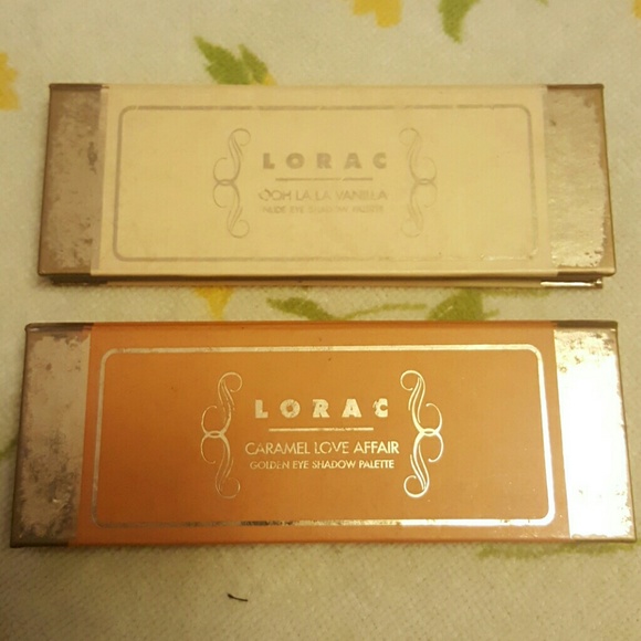 Two Lorac sweet temptations palettes