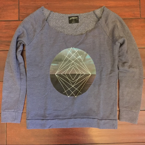 Slouchy Stussy Sweater NWOT