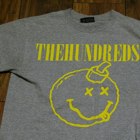 Mens The hundreds nirvana t