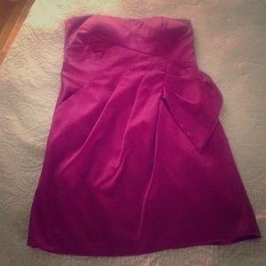 Fuchsia Strapless Max and Cleo