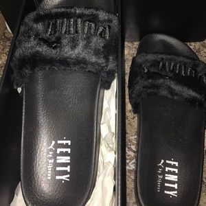 Rihanna x Puma Fur Slides