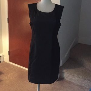 Black & leather dress