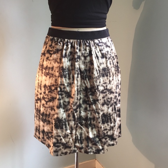 Ann Taylor Boho silk skirt !
