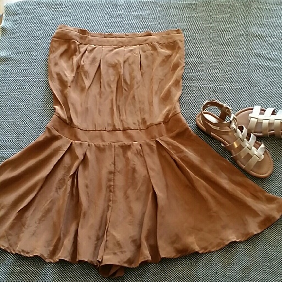 100% silk romper made by pink martini