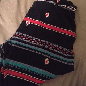 Navajo print leggings