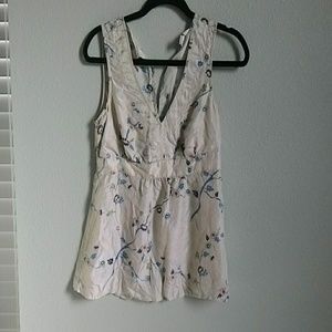 100% Silk Sleeveless blouse