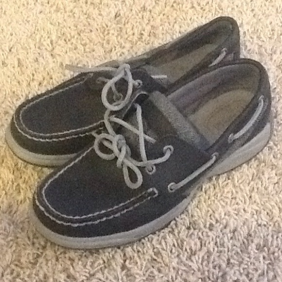 Black sperrys