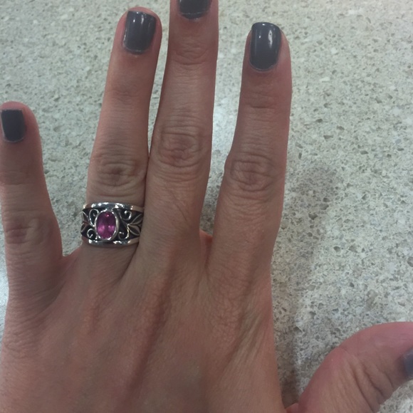 James Avery Pink Sapphire