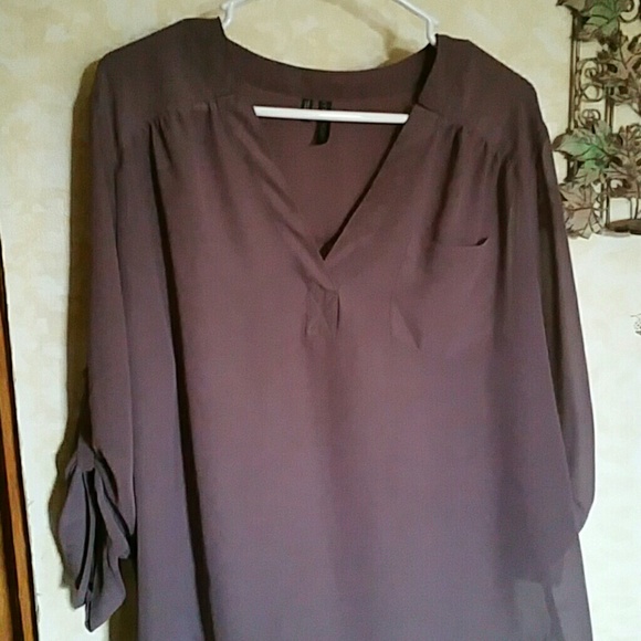 Sheer blouse