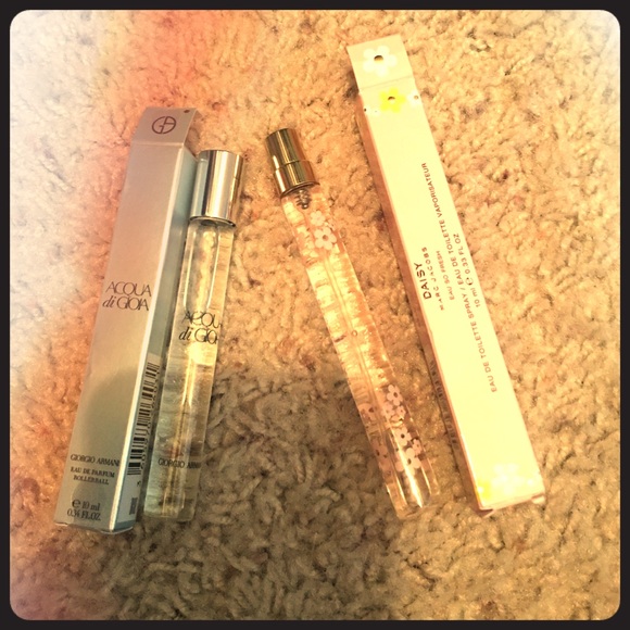 NewMarc Jacobs & Giorgio Armani perfume rollerball