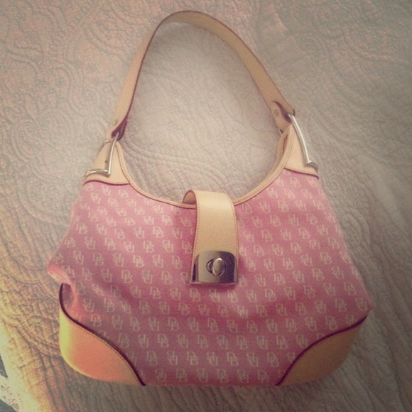 Blush and Tan Dooney & Bourke Purse
