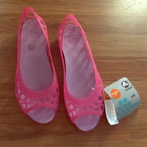 Croc sandals/ ballet shoes