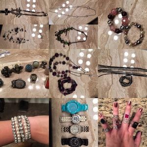 Lot of jewelry and watches