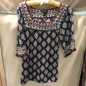 Red White & Blue Lucky Brand Shirt