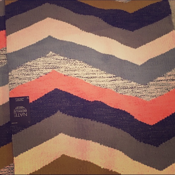 Two brand new chevron pattern rugs
