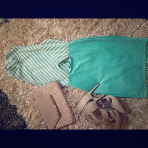 Halter slim fitting Bebe dress size xs