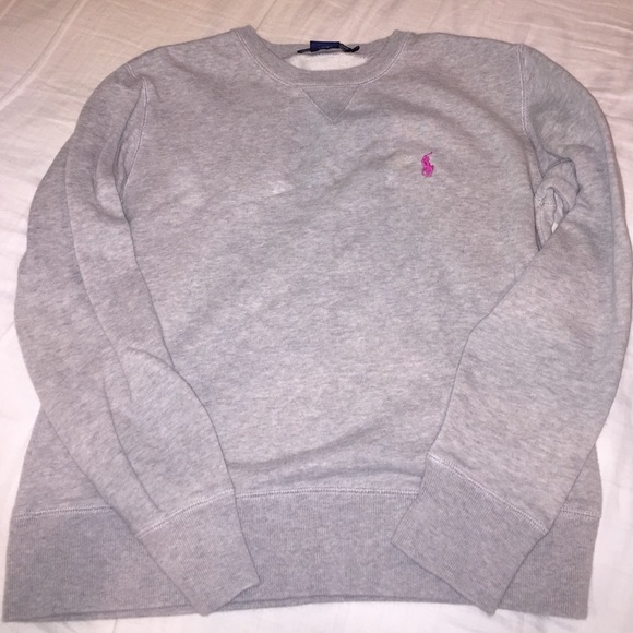 Polo gray sweatshirt