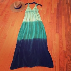 C&C California Turquoise/Blue Ombré Maxi