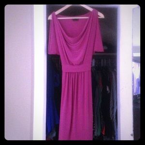 Fuchsia Max and Cleo Dress