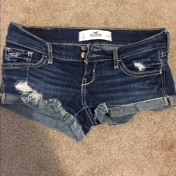 Hollister jean shorts