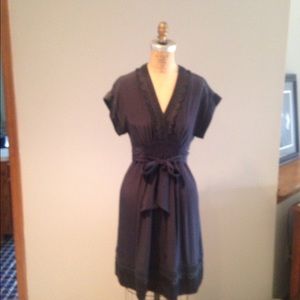 BCBG Navy dress w/ slip underneath!! 😃😃