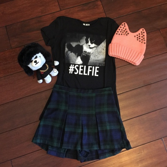 Cat Selfie Shirt NWOT