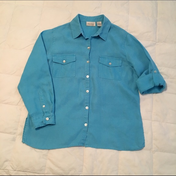 Linen blouse - Picture 1 of 2