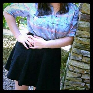 A Rose detailed skirt.