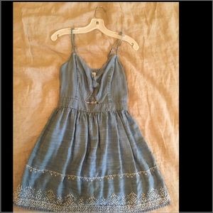 Hollister Jean cut out dress