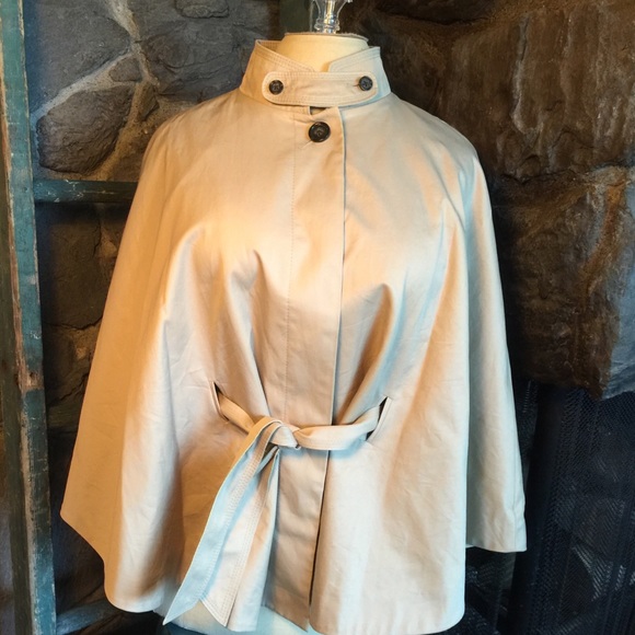GORGEOUS Dolman-Style Belted Khaki Day Coat SzM