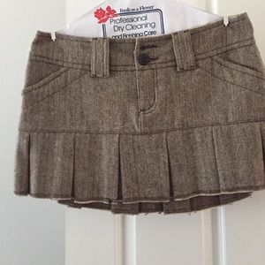 A&F wool skirt