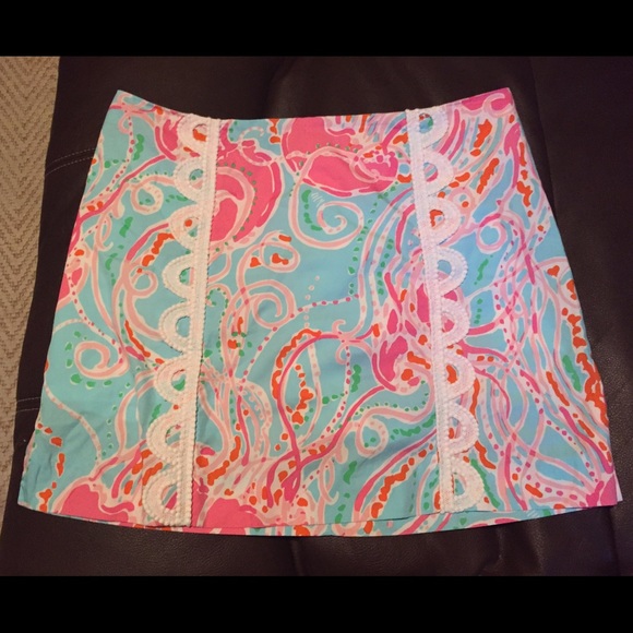 Lilly Pulitzer Jellies Be Jammin Skort 6