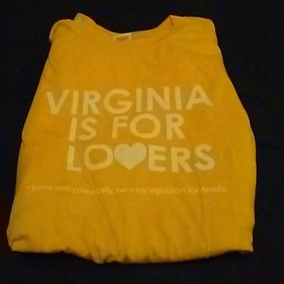 Virginia Yellow T shirt
