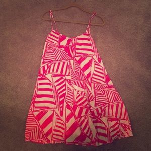 Lily Pulitzer NWT Capri pink yacht sea tank dress