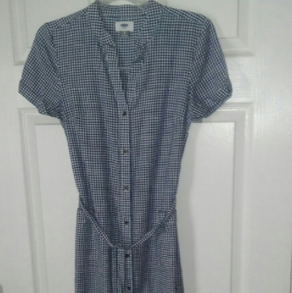 Old Navy Gingham shirt dress