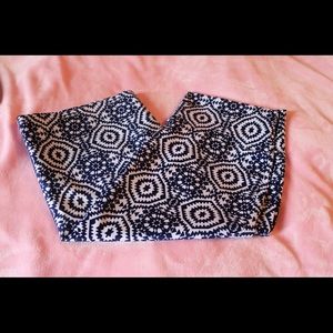 Lularoe Cassie XL navy white