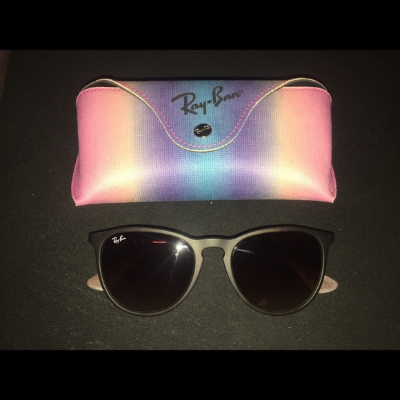 Ray Ban "Erika" Wayfarer Sunglasses