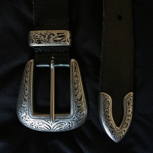 Genuine Leather Western Inspired Belt