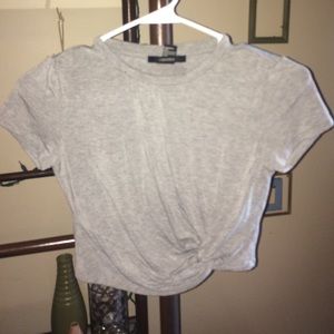 Forever 21 Knotted Crop Top