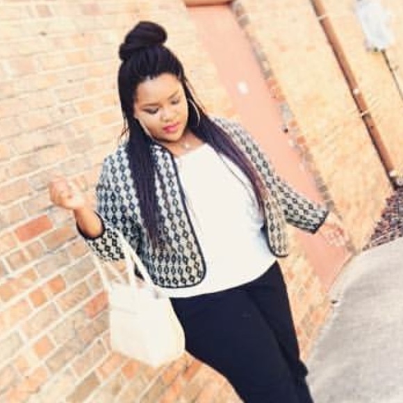 Chevron Blazer