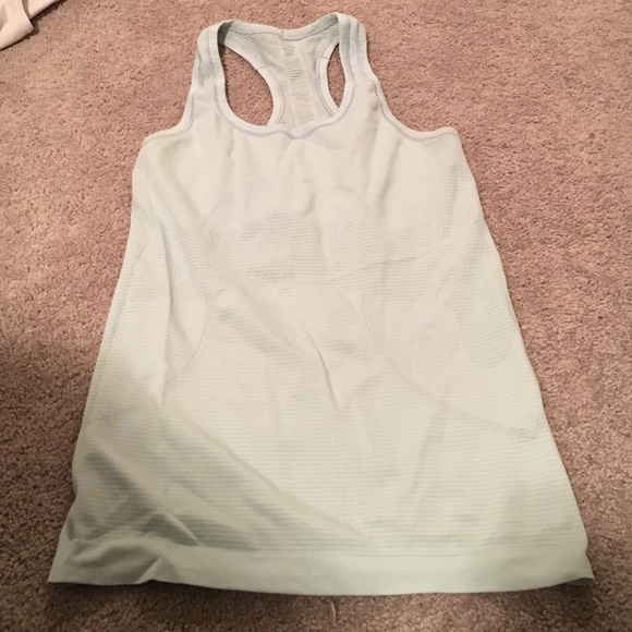 Lululemon baby blue racerback tank