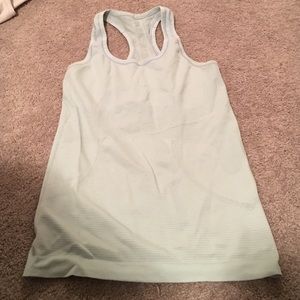 Lululemon baby blue racerback tank