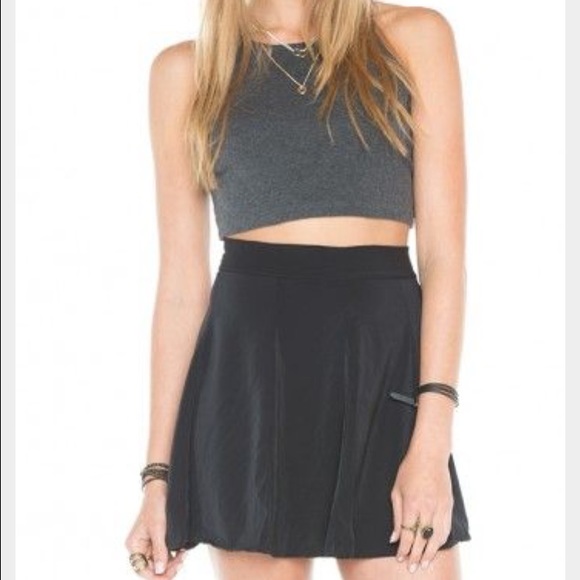 Basic Black Mini Skirt