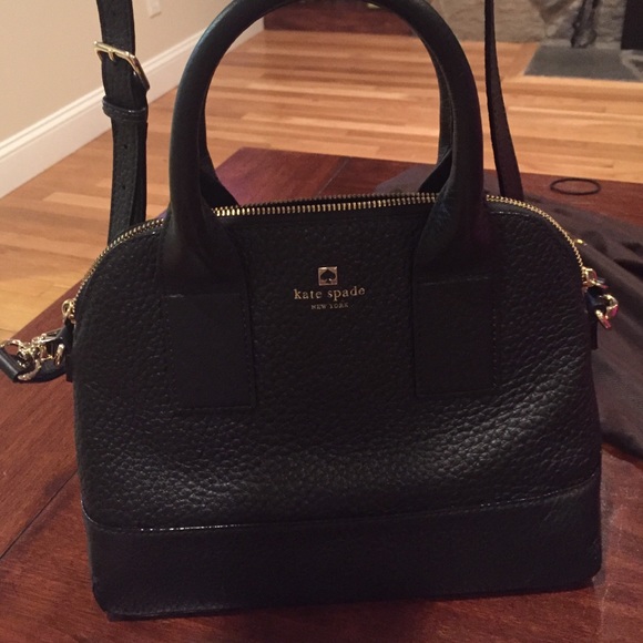 black kate spade satchel
