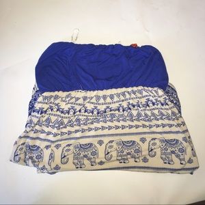 Tribal Print maxi dress