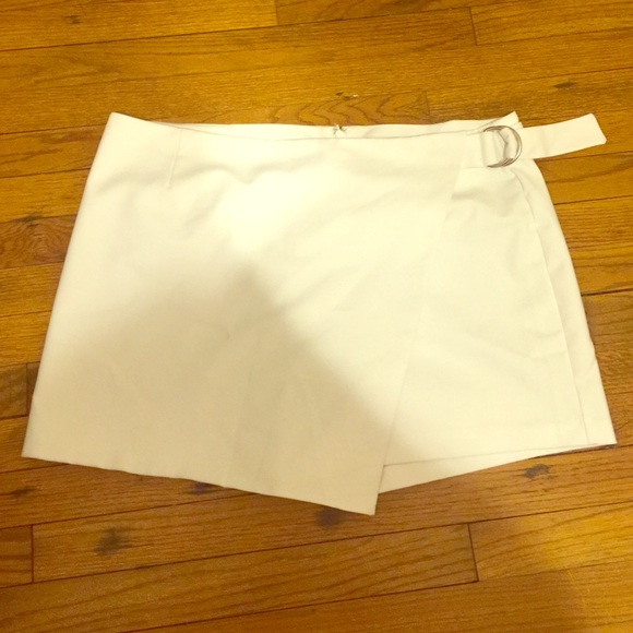 White Skort