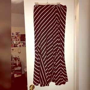 ⚠️PRICE DROP B&W Maxi Skirt