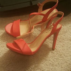 Salmon colored Sandals