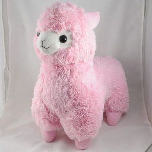 Large Pink alpaca Plush