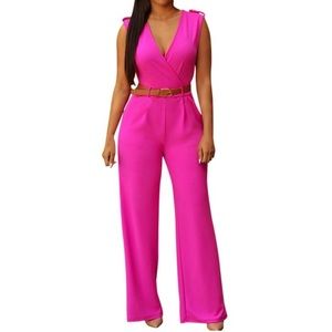 ✨🍾Sale🎀💜 Pink Jumpsuit